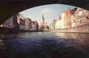View of Bruges from the Canal